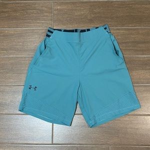 Under Armour Green Blue Athletic Shorts